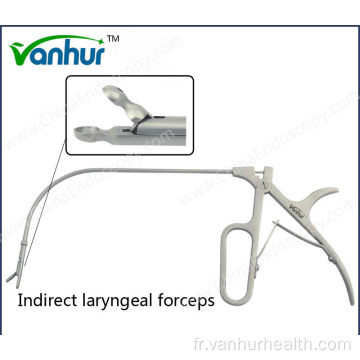 Instruments de laryngoscopie générale Pince laryngée indirecte